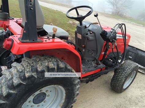 2005 Massey Ferguson Compact Utility Tractor 4wd Diesel 28hp