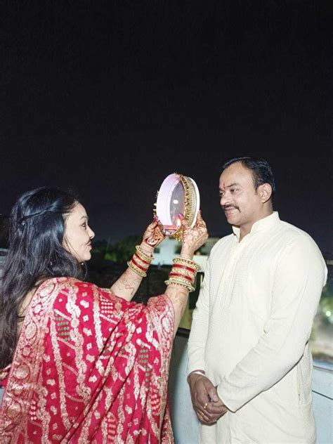 Karva Chauth Festival Arghya Offered To The Moon For The Longevity Of