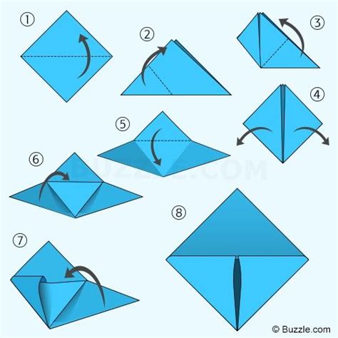 Origami Corner Bookmark Printable Instructions