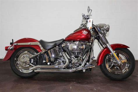 2003 Harley Davidson FLSTF FLSTFI Fat Boy For Sale On 2040 Motos