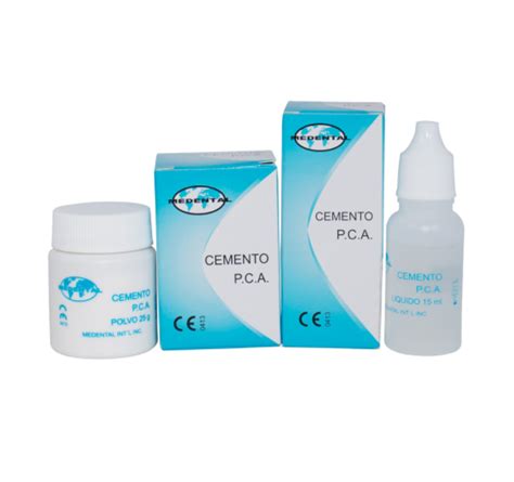 Cemento PCA Liquido MEDENTAL Deposito Dental Azul Tijuana