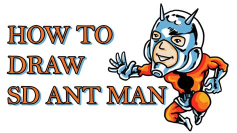 Tutorial How To Draw Ant Man Youtube