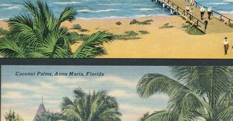 Vintage Anna Maria Island Postcards Favorite Things Pinterest