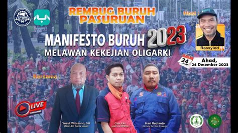 ASPIRASI BURUH OBROLAN SORE BURUH Manifesto Buruh 2023 Melawan