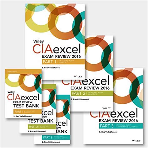 Wiley Ciaexcel Exam Review Test Bank Complete Set Wiley Cia