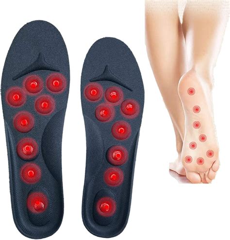 Magnetic Insoles Acupressure Magnetic Massage Foot Therapy Reflexology