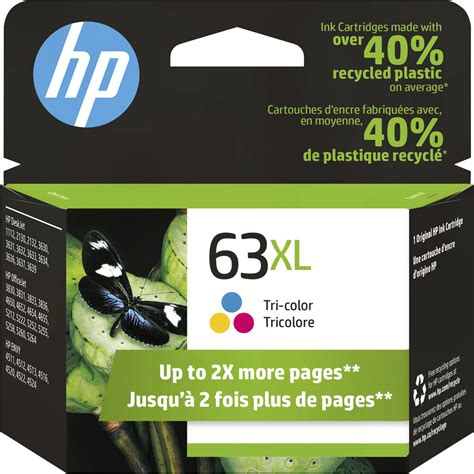 Hp Xl High Yield Tri Color Ink Cartridge Multicolor F U An