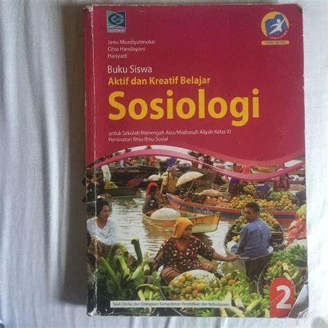 Jual Buku Siswa Aktif Dan Kreatif Belajar Sosiologi Untuk Sma Ma