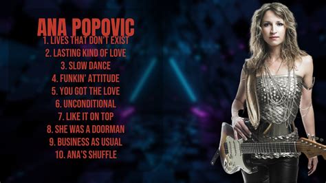 Ana Popovic Essential Hits Roundup Roundup For Greatest Hits