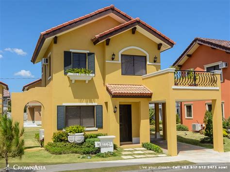 Crown Asia Philippines Valenza Martini House And Lot For Sale Sta