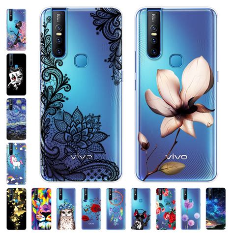 Vivo V15 Case Soft TPU Silicone Vivo V15 Pro VivoV15 Casing Phone Case