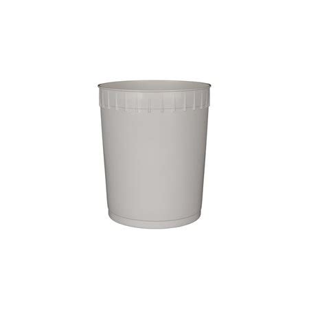 Basco Ice Cream Tub, 3 Gallon, White NP2130-PAIL | Zoro