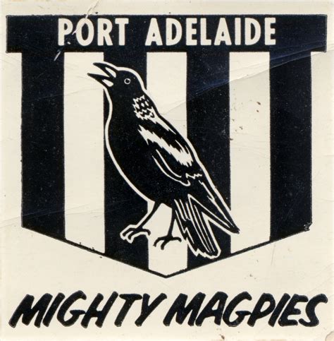 Port Adelaide Football Club Sticker State Library Of South Australia