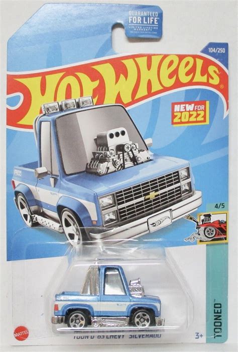 2022 Hot Wheels Toon’d ’83 Chevy Silverado Blue Tooned 4 5 Combined Shipping Ebay