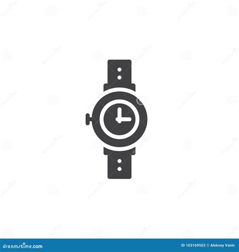 Hand Watch Icon Vector Stock Vector Illustration Of Speed 103169503