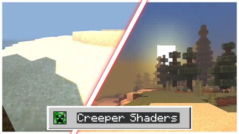 Nuevo Shader Creeper Shaders Para Minecraft Pe Gama Media