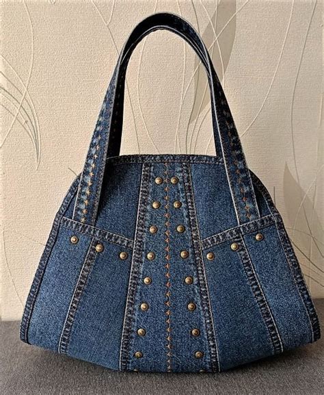 Bolsa Retalho de Tecido Jeans Ideias criativas e sustentáveis