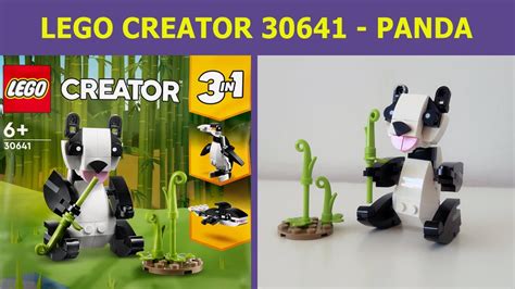 Lego Creator 30641 3in1 Panda Youtube