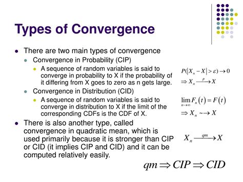 PPT All Of Statistics Chapter 5 Convergence Of Random Variables