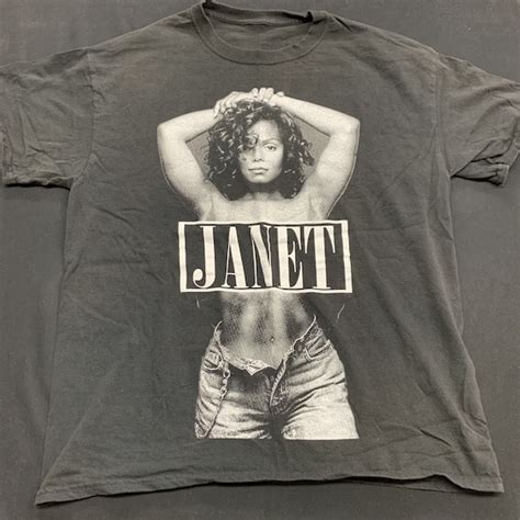 代購代標第一品牌－樂淘letao－1円スタート！janet Jackson Tシャツ ヴィンテージ フォトプリント ジャネットジャクソン