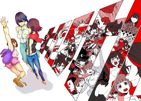 Illustration Anime Cartoon Kill La Kill Comics Matoi Ryuuko Brand