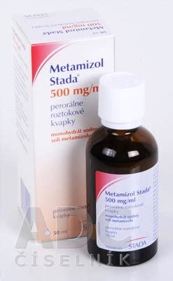 Metamizol Stada 500 Mg Ml ADC Sk