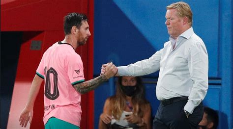 Lionel Messi returns for Barcelona as Koeman warns against dropping ...