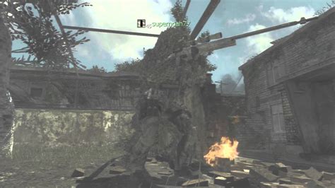 Mw3 Cross Map Throwing Knife Kill YouTube