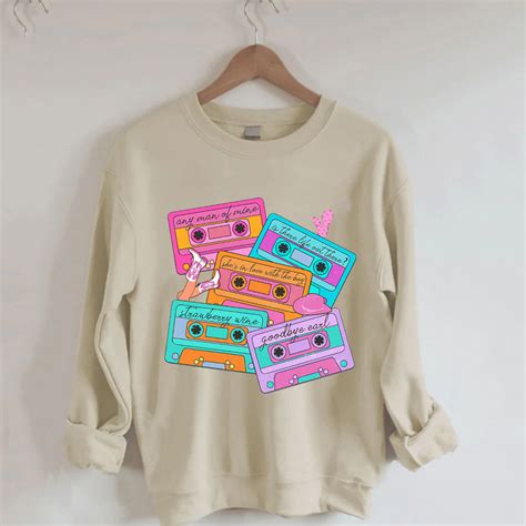 90s Country Music Cassette Tapes Sweatshirt