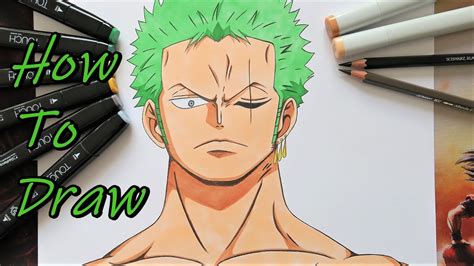 How To Draw Zoro Step By Step