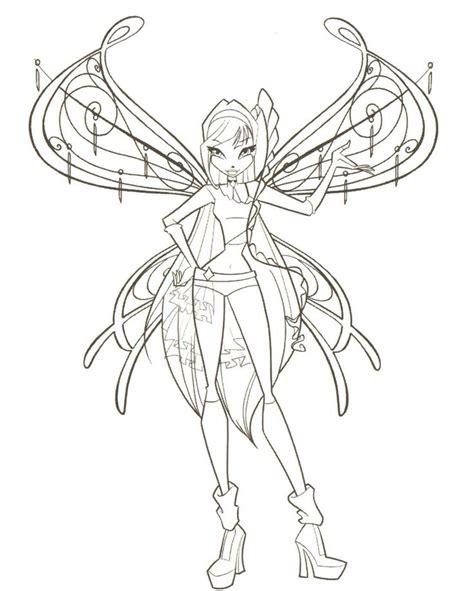 28 Best Winx Club Coloring Pages Images On Pinterest Winx Club Adult Coloring And Coloring Pages