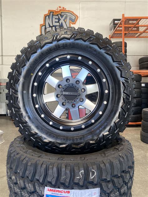 New Raceline 935m Defender Wheels And New 33x1250r17 Americus Tires