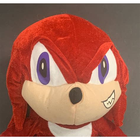 Sonic X Knuckles Plush Toy Network Sonic The Hedgehog Sonic Etsy