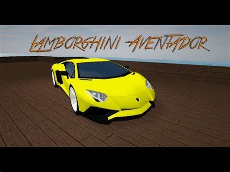 Lamborghini Aventador Sv Fun Roblox Vehicle Simulator Youtube