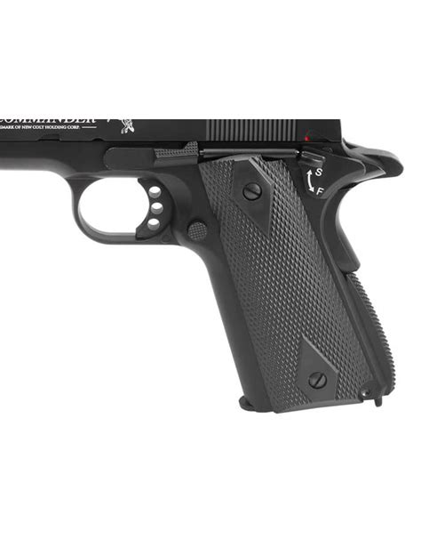 Colt Commander Co Bb Pistol W Blowback Fps Bronson Bronson