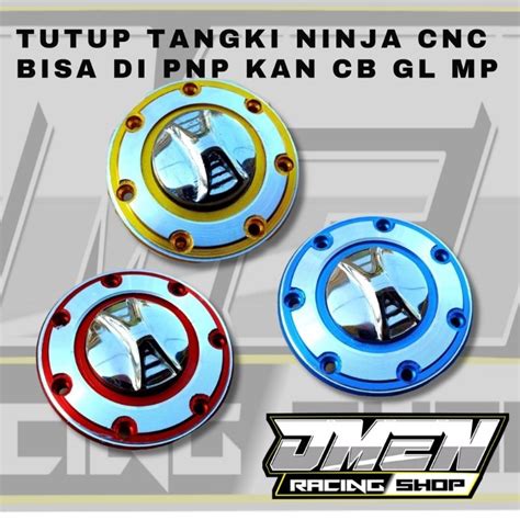 Jual Tutup Tangki Cnc Model Ninja Tak Non Kunci Model Drat Tutup