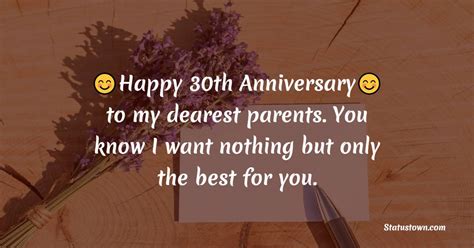 30th Wedding Anniversary Wishes And Messages Wishesmsg 42 Off