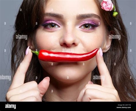 Chilli Lips Hi Res Stock Photography And Images Alamy