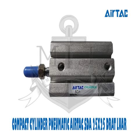 Jual Compact Cylinder Pneumatic Airtac Sda X Drat Luar Jakarta