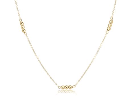 Enewton 15in Choker Joy Simplicity Chain Gold 3mm Gold B Social