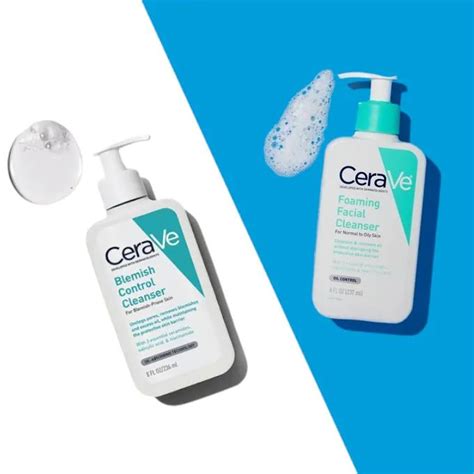 Cerave Acne Control Cleanser Vs Foaming Facial Cleanser The Definitive Guide In 2024 Foaming