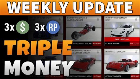 Gta Triple Money Discounts Double Bonuses This Week Gta Online