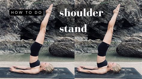 How To Do Shoulder Stand Salamba Sarvangasana Yoga With Ilona YouTube