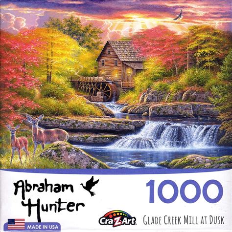 Abraham Hunter Puzzle Assortment 1000 Piece Jigsaw Puzzle Styles May