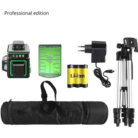 Купить Уровень лазерный ADA CUBE 3-360 GREEN PROFESSIONAL EDITION ...