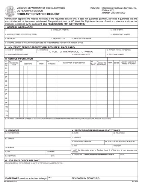 Mo Health Net Fill Out Sign Online DocHub