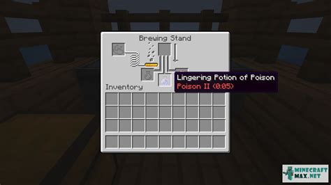 Lingering Potion Of Poison Ii How To Craft Lingering Potion Of Poison Ii In Minecraft