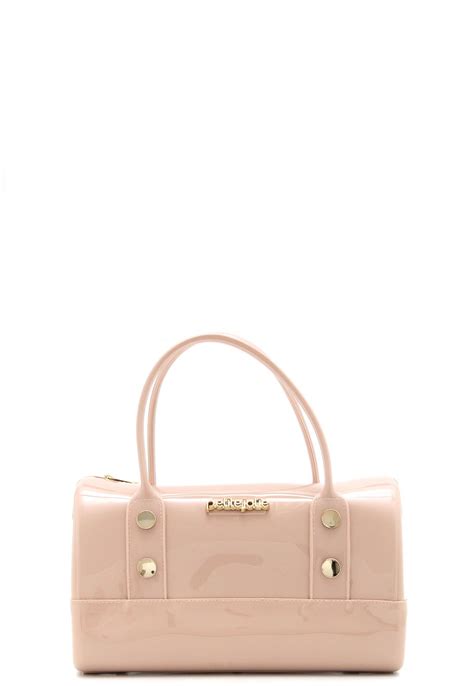 Bolsa Petite Jolie Verniz Nude Compre Agora Dafiti Brasil