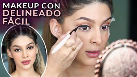 Maquillaje Para Principiantes Con Delineado FÁcil Youtube