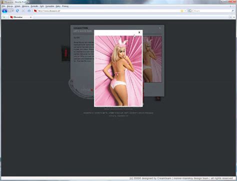 Obsessive Lingerie Web Design On Behance